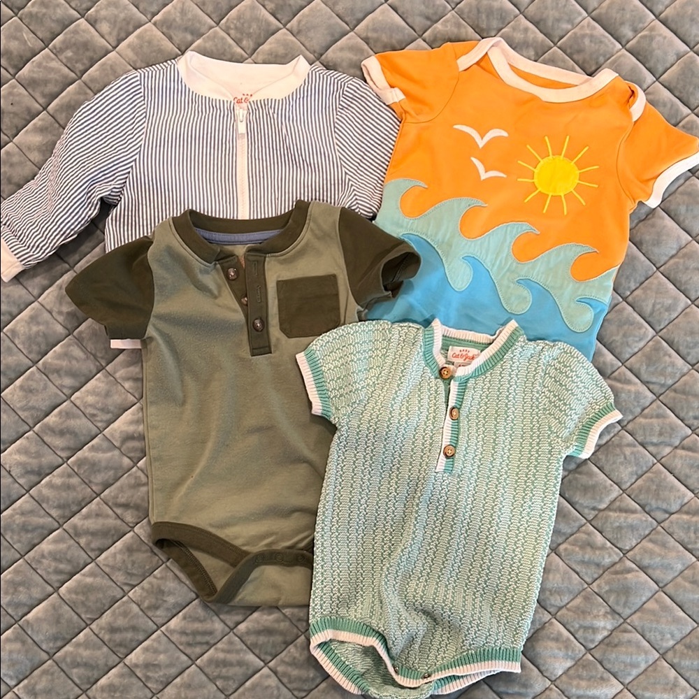 Assorted Cat & Jack Baby Clothes